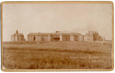 Fergus Falls State Hospital Kirkbride Building Construction