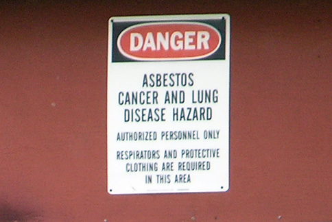 Asbestos Health Warning