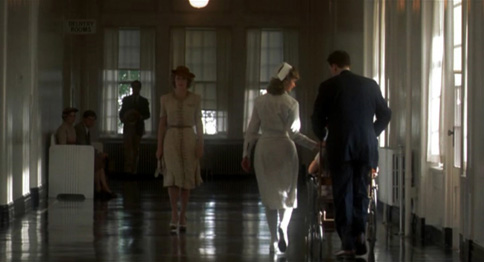 A scene from The Natural showing the interior of the Buffalo State Hospital Kirkbride building